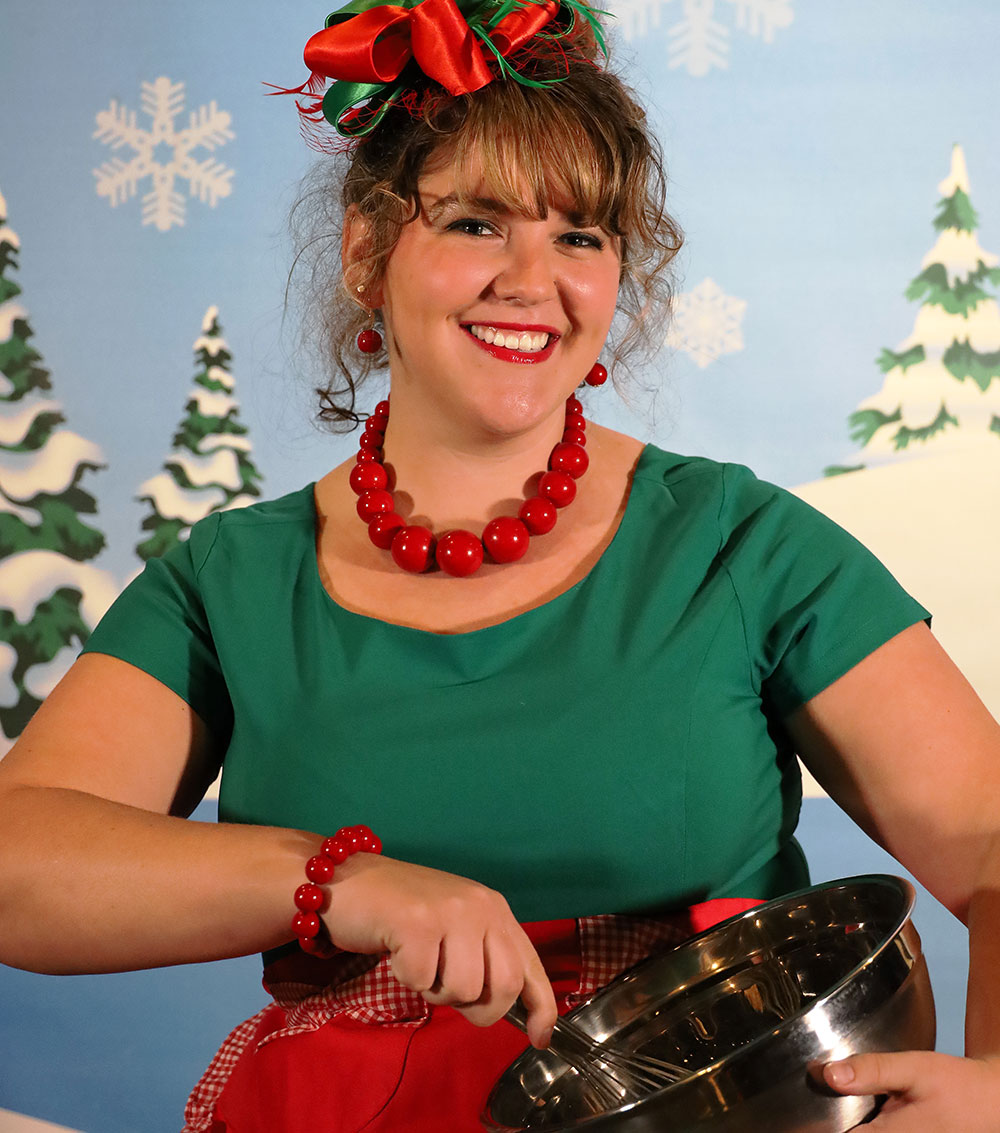 Meet Patty Cakes in Jolly Days Winter Wonderland at The Children's Museum of Indianapolis